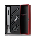 Electric Wine Opener Set - 4-Piece Gift Set